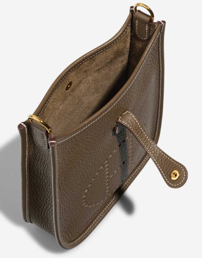 Hermès Evelyne 16 Clémence Étoupe Inside | Sell your designer bag