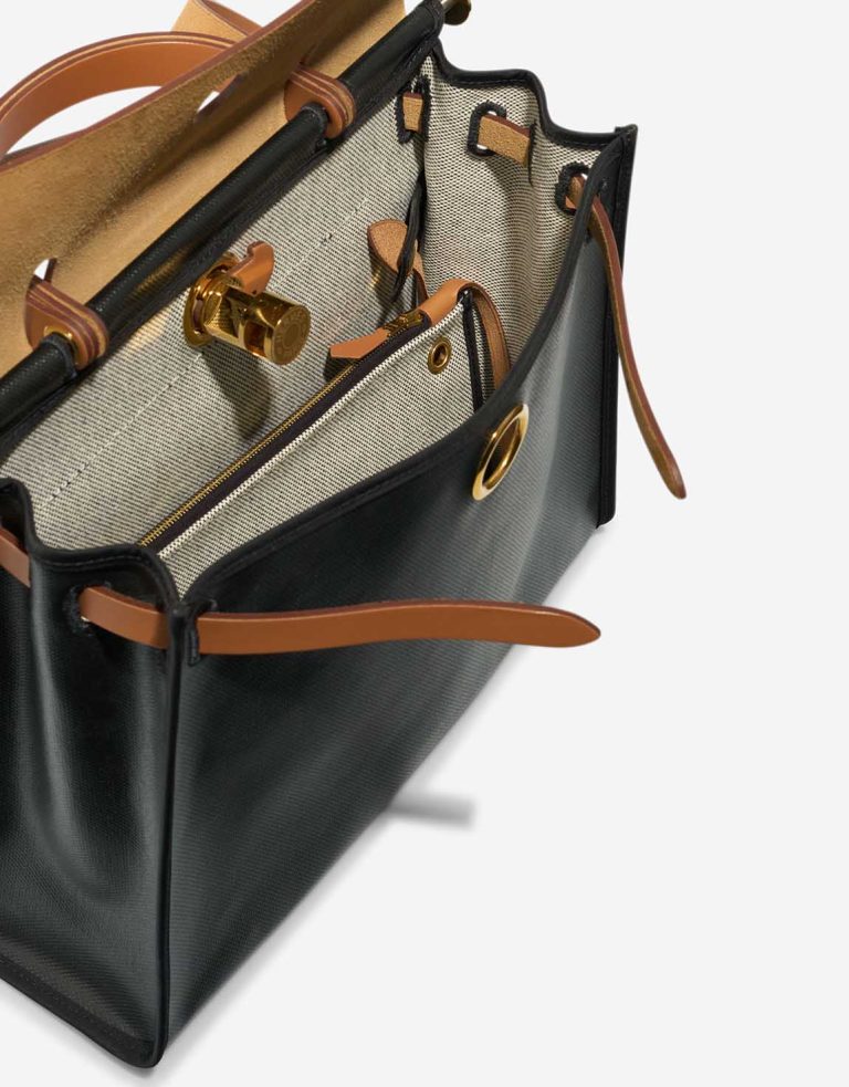 Hermès Herbag 31 Toile / Vache Hunter Black / Naturel Inside | Sell your designer bag