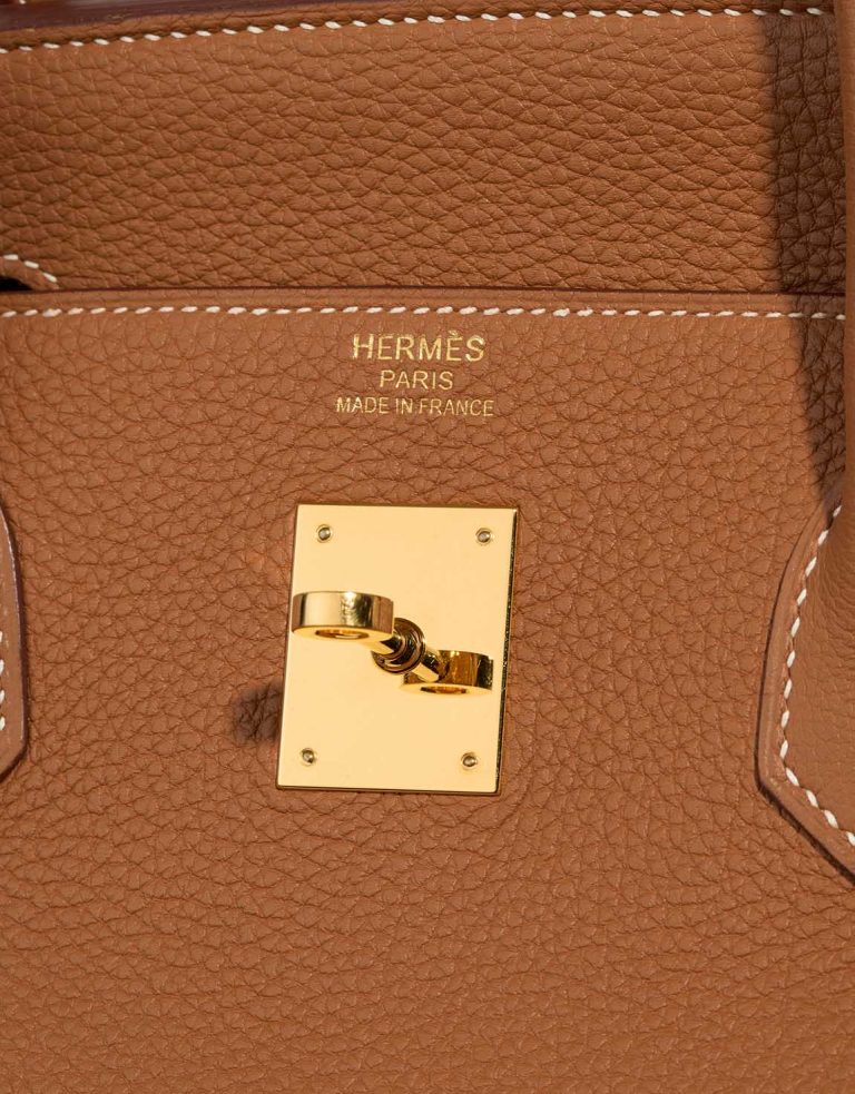 Hermès Birkin 40 Togo Gold Logo | Sell your designer bag