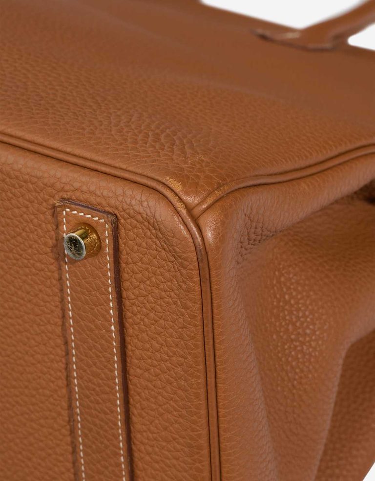 Hermès Birkin 40 Togo Gold Signs of wear | Sell your designer bag