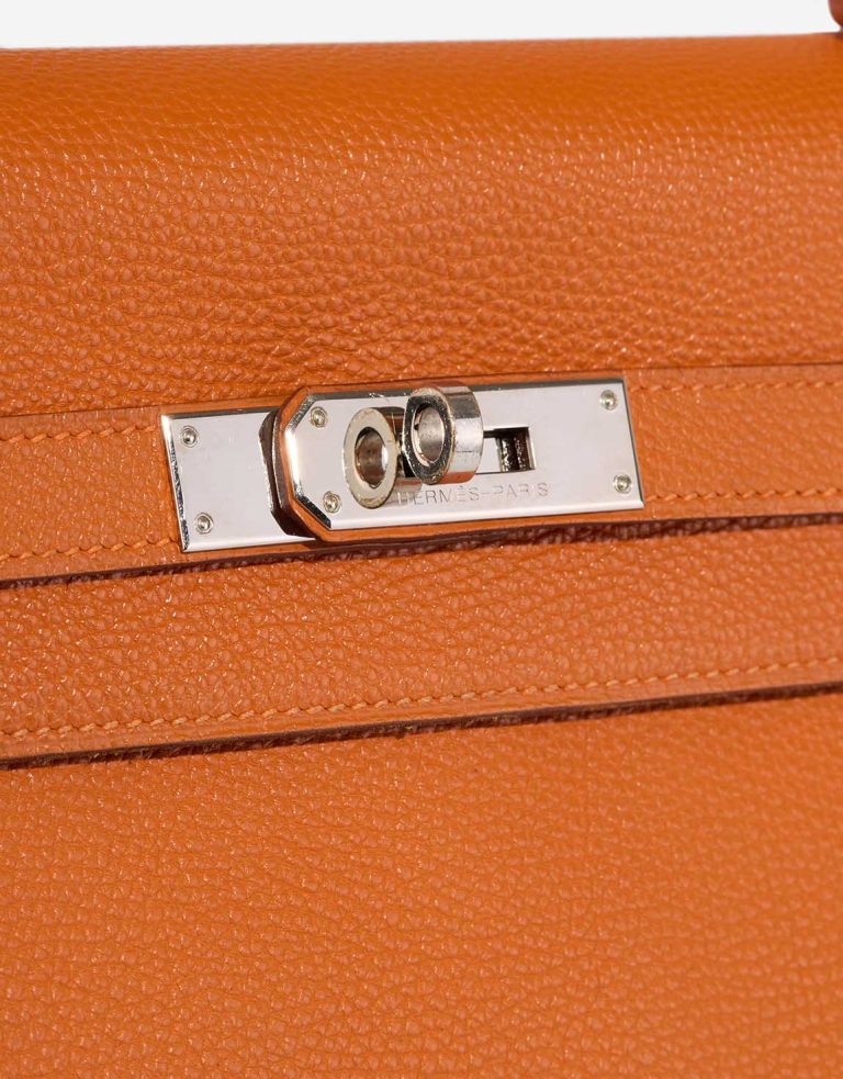 Hermès Kelly 35 Togo Orange Closing System | Sell your designer bag