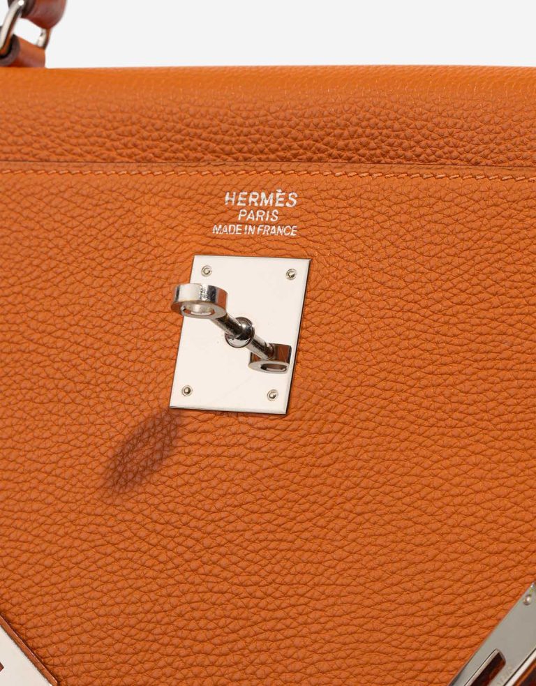 Hermès Kelly 35 Togo Orange Logo | Sell your designer bag
