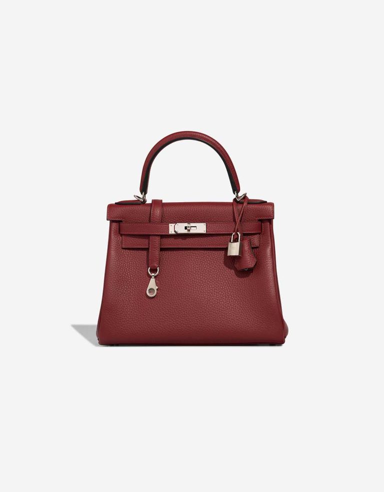 Hermès Kelly 28 Togo Rouge H Front | Sell your designer bag