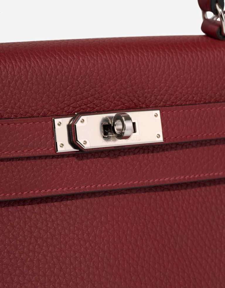 Hermès Kelly 28 Togo Rouge H Closing System | Sell your designer bag