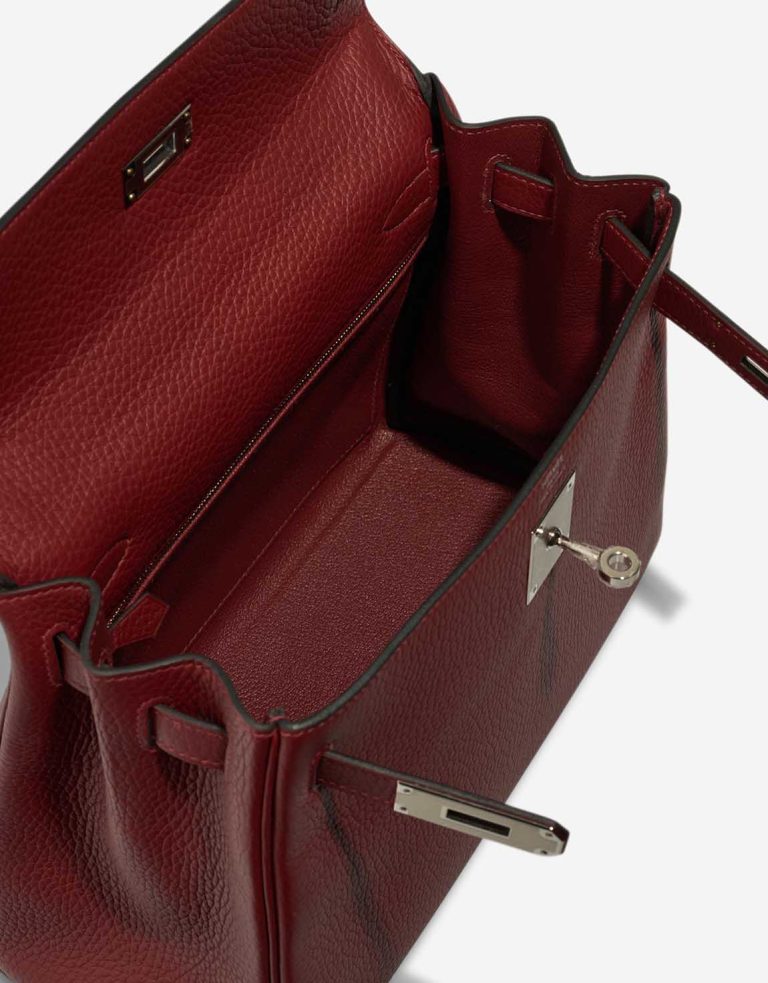 Hermès Kelly 28 Togo Rouge H Inside | Sell your designer bag