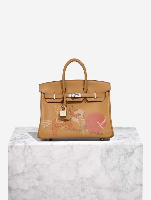 Hermès Birkin In and Out 25 Swift Biscuit Front | Sell your designer bag