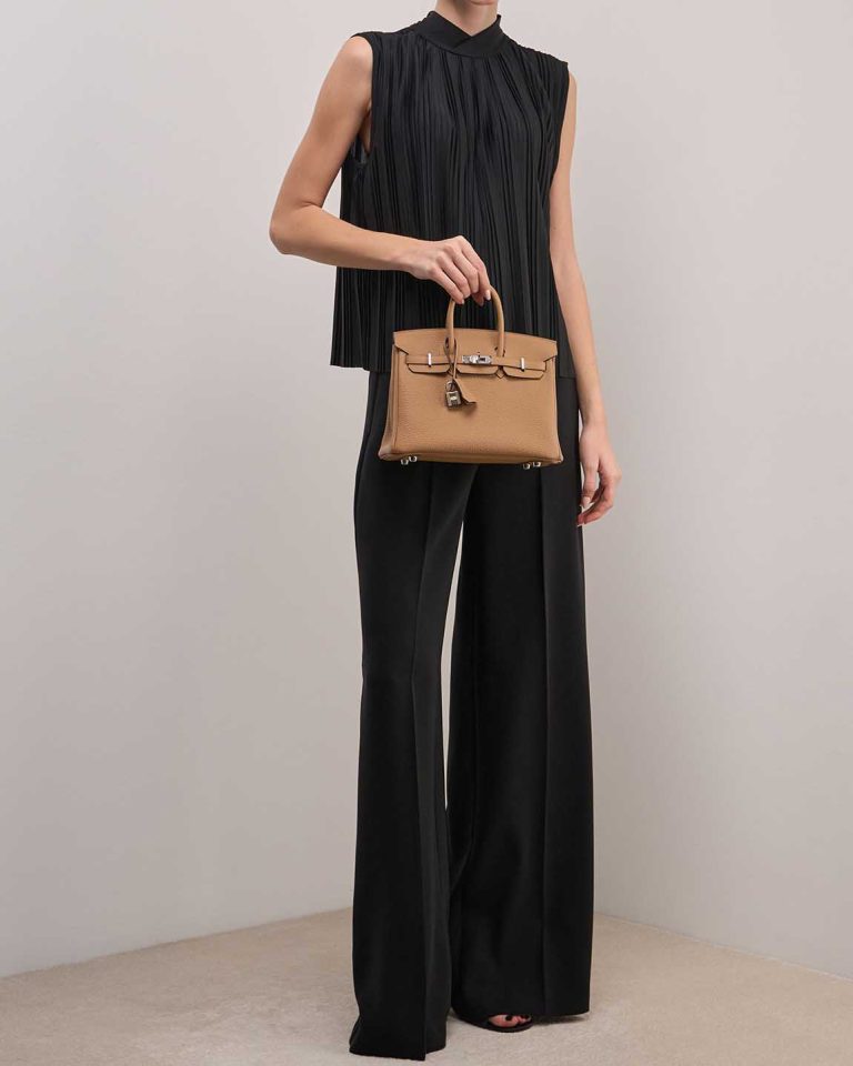 Hermès Birkin 25 Togo Chai Front | Sell your designer bag