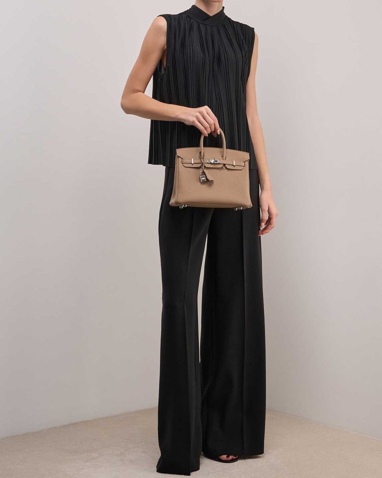 Hermès Birkin 25 Togo Chai Front | Sell your designer bag