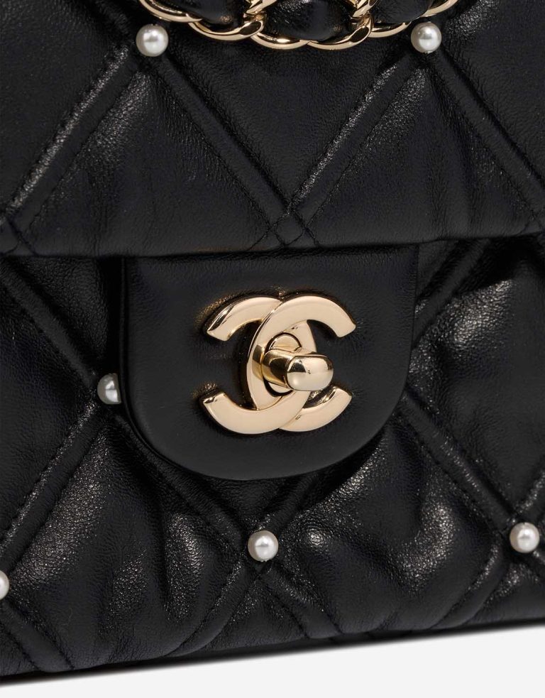 Chanel Timeless Medium Lamb Black Closing System | Sell your designer bag