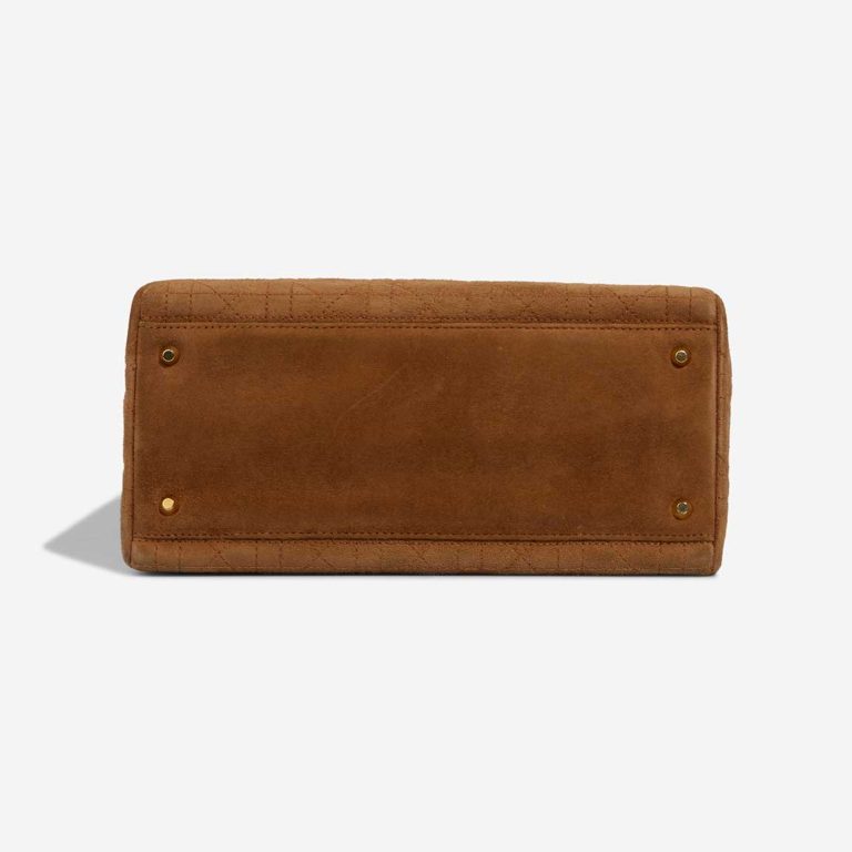 Dior Lady Medium Suede Brown | Sell your designer bag