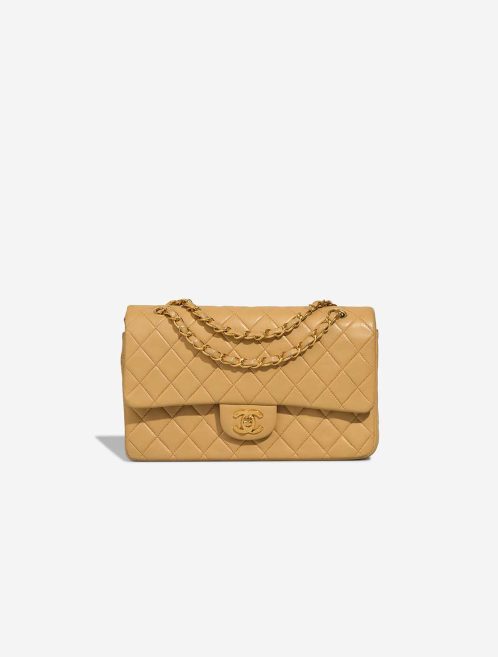 Chanel Timeless Medium Lamb Beige Front | Sell your designer bag