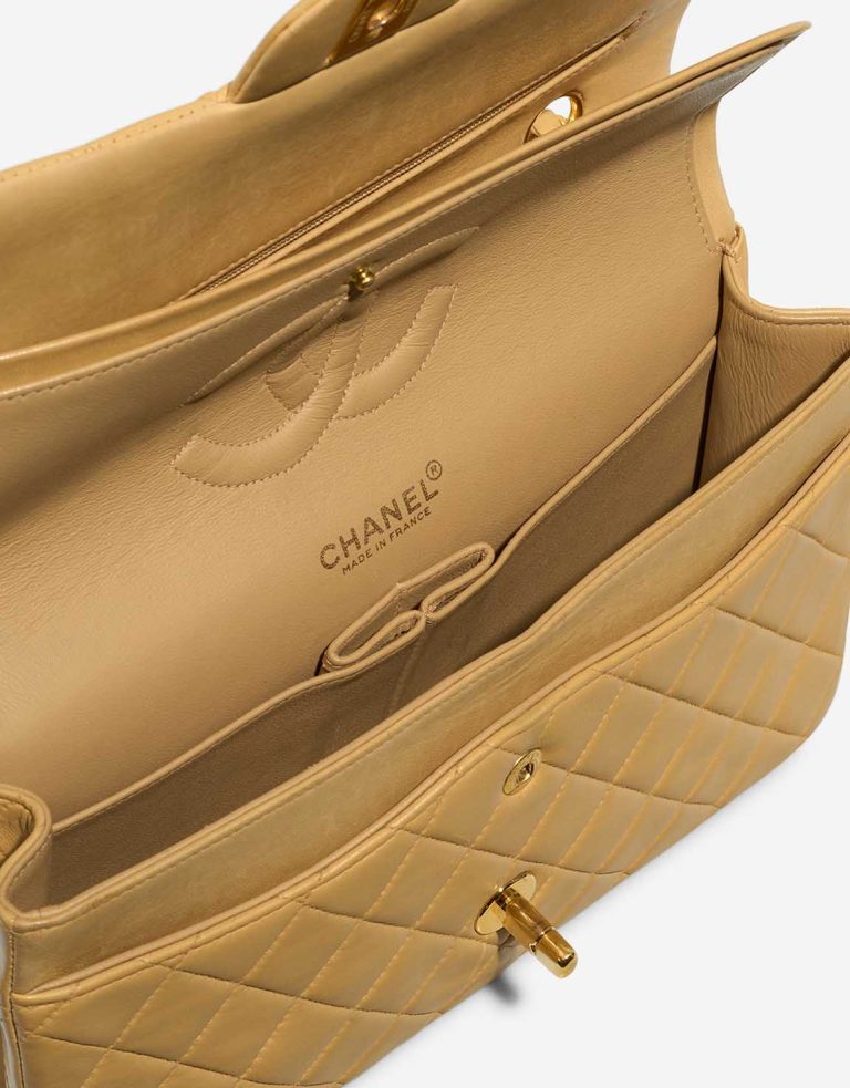 Chanel Timeless Medium Lamb Beige Inside | Sell your designer bag
