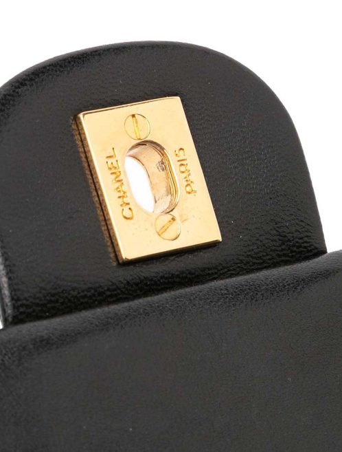 Chanel Timeless Medium Lamb Black Closing System | Sell your designer bag
