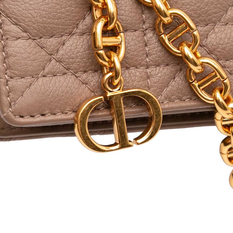 Dior Caro Belt Bag Calf Beigerosé Signs of wear | Sell your designer bag