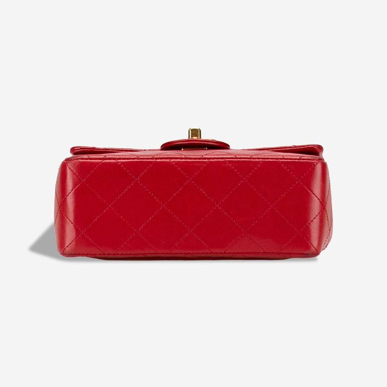 Chanel Timeless Mini Square Lamb Red | Sell your designer bag