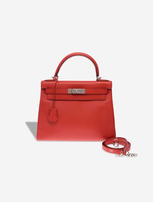 Hermès Kelly 28 Epsom Rose Jaipur Front | Sell your designer bag