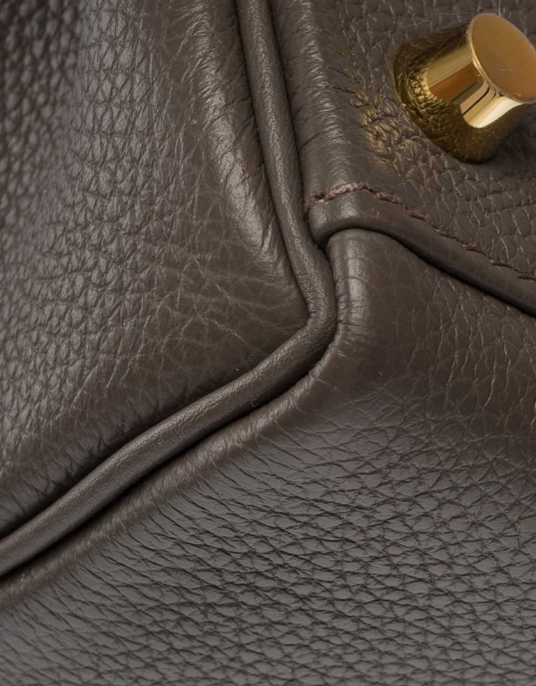 Hermès Kelly 28 Togo Gris Étain Signs of wear | Sell your designer bag