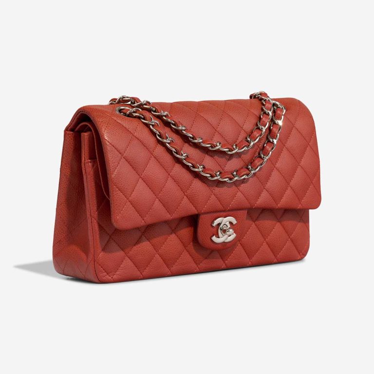 Chanel Timeless Medium Caviar Brique Red | Sell your designer bag