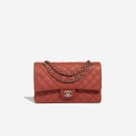 Chanel Timeless Medium Caviar Brique Red Front | Sell your designer bag
