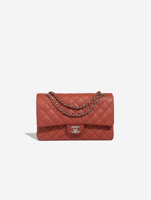 Chanel Timeless Medium Caviar Brique Red Front | Sell your designer bag