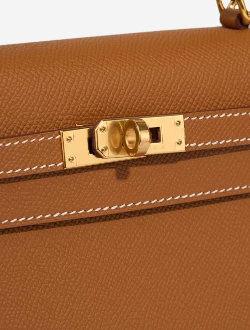 Hermès Kelly 25 Epsom Gold Closing System | Sell your designer bag
