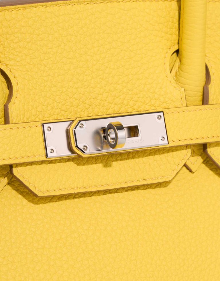 Hermès Birkin 30 Taurillon Clémence Lime Closing System | Sell your designer bag
