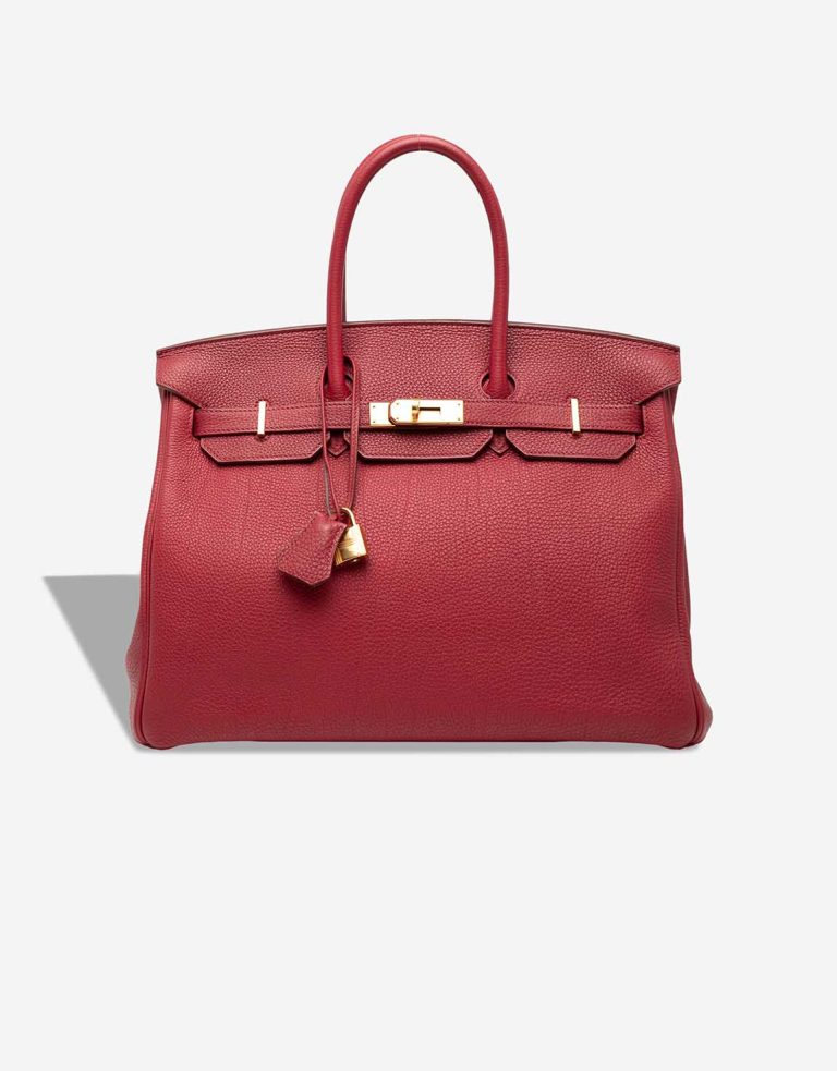 Hermès Birkin 35 Togo Rouge Casaque Front | Sell your designer bag