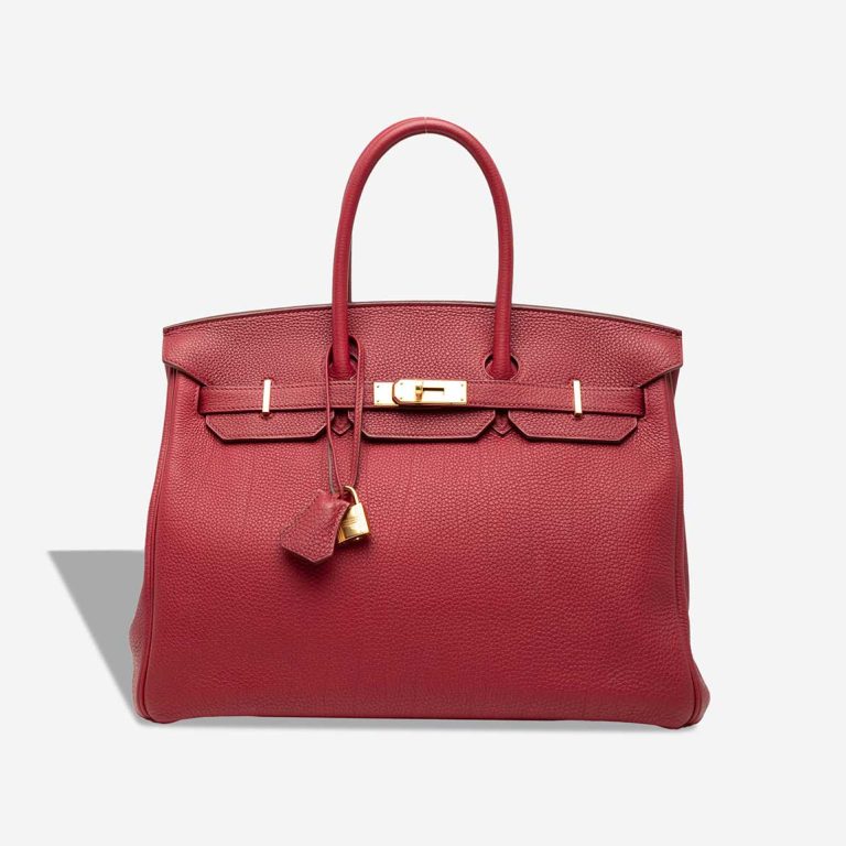 Hermès Birkin 35 Togo Rouge Casaque Front | Sell your designer bag