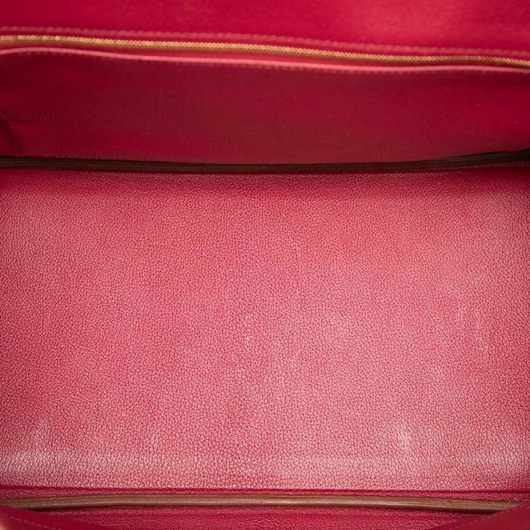Hermès Birkin 35 Togo Rouge Casaque Inside | Sell your designer bag