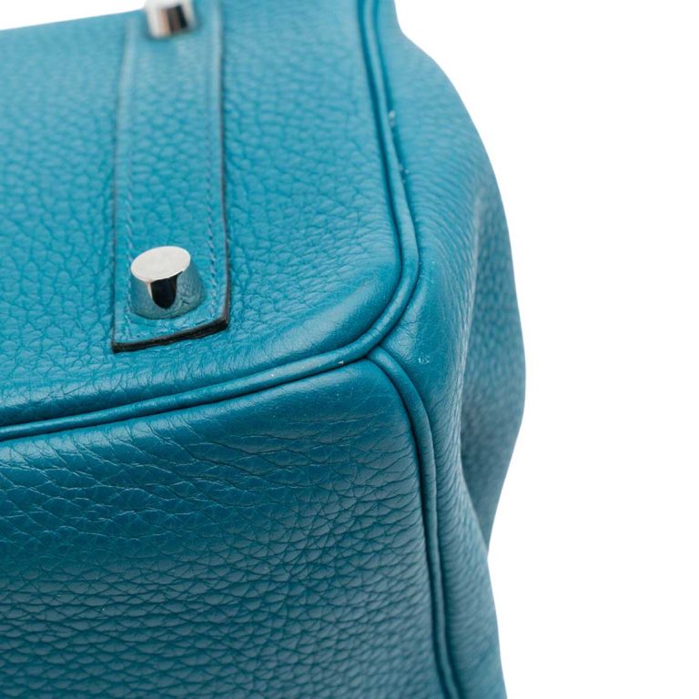 Hermès Birkin 30 Clémence Cobalt Signs of wear | Sell your designer bag