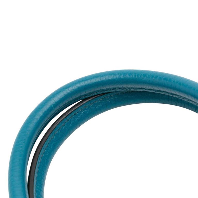 Hermès Birkin 30 Clémence Cobalt Signs of wear | Sell your designer bag