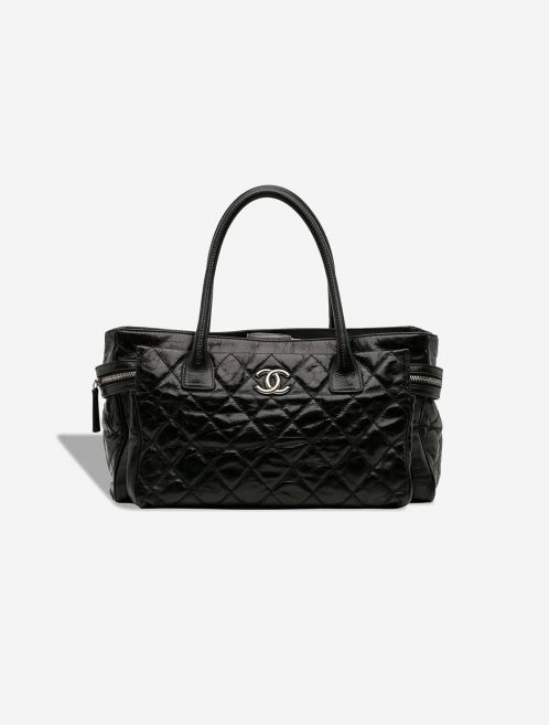 Chanel Executive Tote Medium Calf Black Front | Sell your designer bag