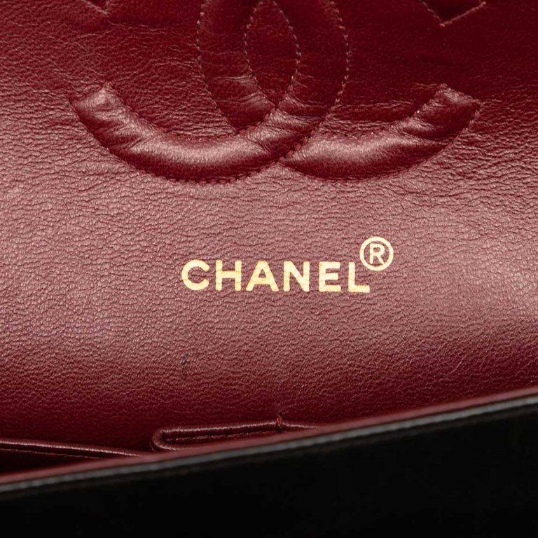 Chanel Timeless Medium Lamb Black Logo | Sell your designer bag
