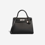 Hermès Kelly 28 Epsom Black Front | Sell your designer bag