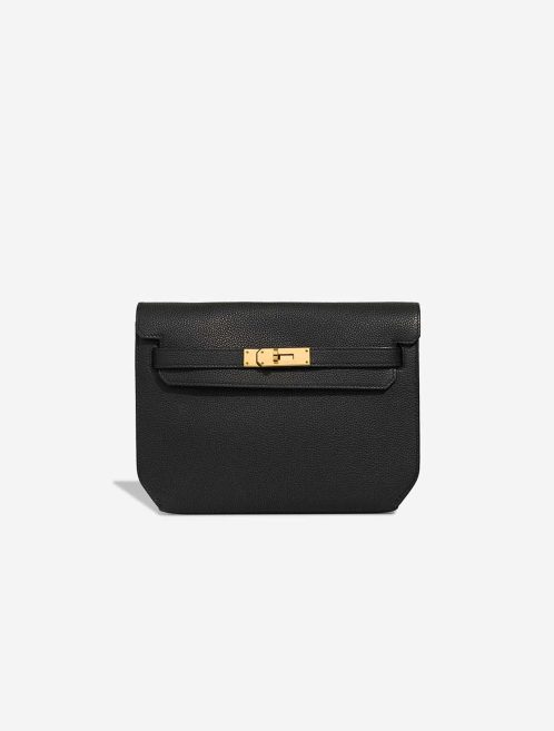 Hermès Dépêches 25 Togo Black Front | Sell your designer bag