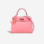 Hermès Kelly 25 Swift Rose Lipstick Front | Sell your designer bag