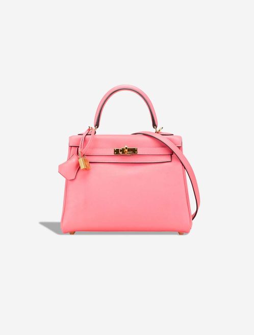 Hermès Kelly 25 Swift Rose Lipstick Front | Sell your designer bag