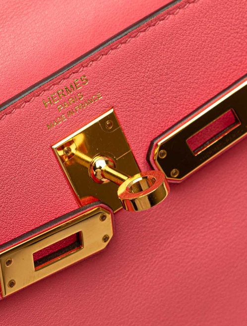 Hermès Kelly 25 Swift Rose Lipstick Closing System | Sell your designer bag