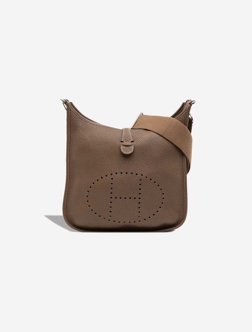 Hermès Evelyne 29 Taurillon Clémence Étoupe Front | Sell your designer bag