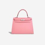 Hermès Kelly 25 Epsom Rose Confetti Front | Sell your designer bag