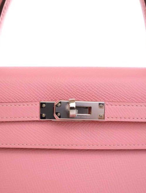 Hermès Kelly 25 Epsom Rose Confetti Closing System | Sell your designer bag
