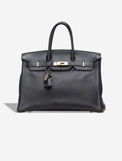 Hermès Birkin 35 Togo Black Front | Sell your designer bag