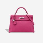 Hermès Kelly 32 Togo Rose Pourpre Front | Sell your designer bag