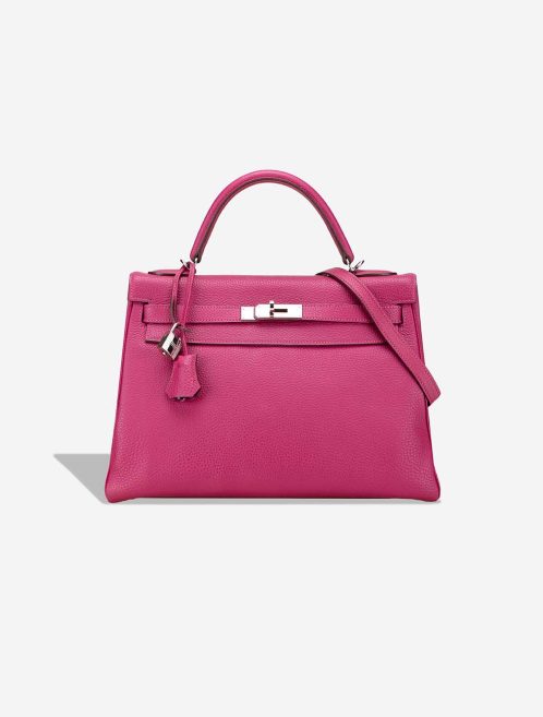 Hermès Kelly 32 Togo Rose Pourpre Front | Sell your designer bag