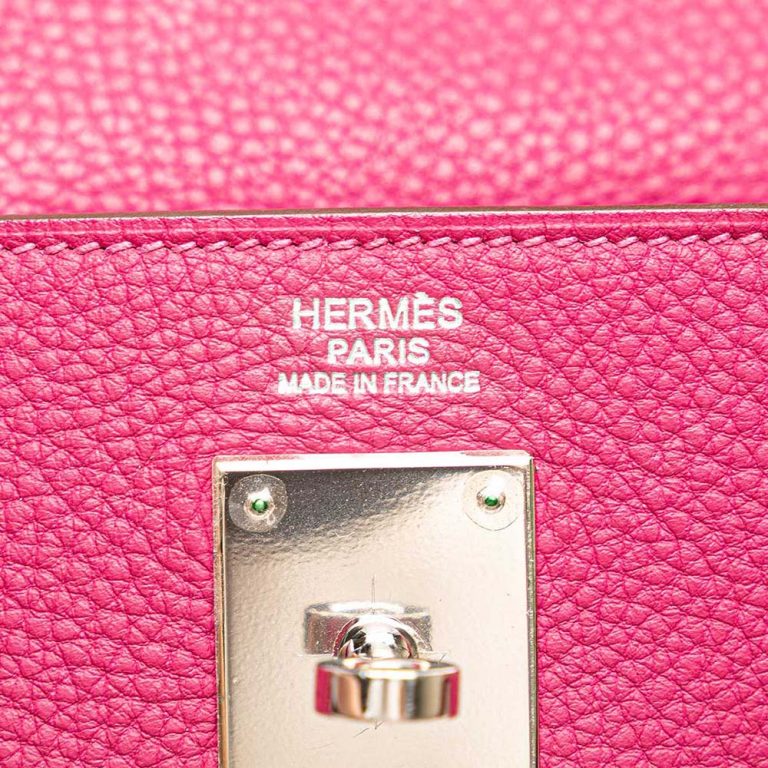 Hermès Kelly 32 Togo Rose Pourpre Logo | Sell your designer bag