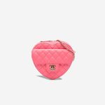 Chanel Timeless Heart Large Lamb Pink Front | Sell your designer bag