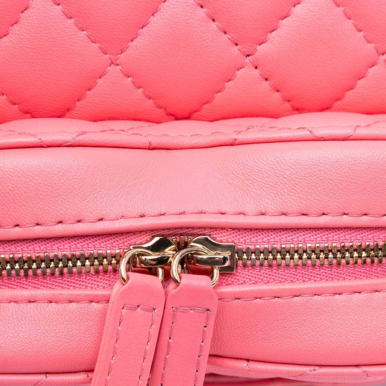 Chanel Timeless Heart Large Lamb Pink Signs of wear | Sell your designer bag