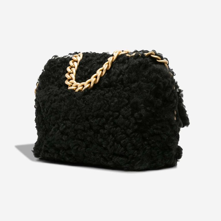 Chanel 19 Flap Bag Shearling Black | Sell your designer bag