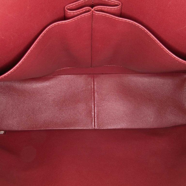 Chanel Timeless Jumbo Lamb Bordeaux Inside | Sell your designer bag