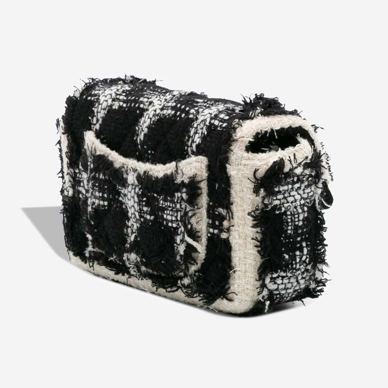 Chanel Timeless Mini Rectangular Tweed Beige / Black / White | Sell your designer bag